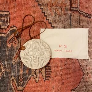 woven summer shoulder bag